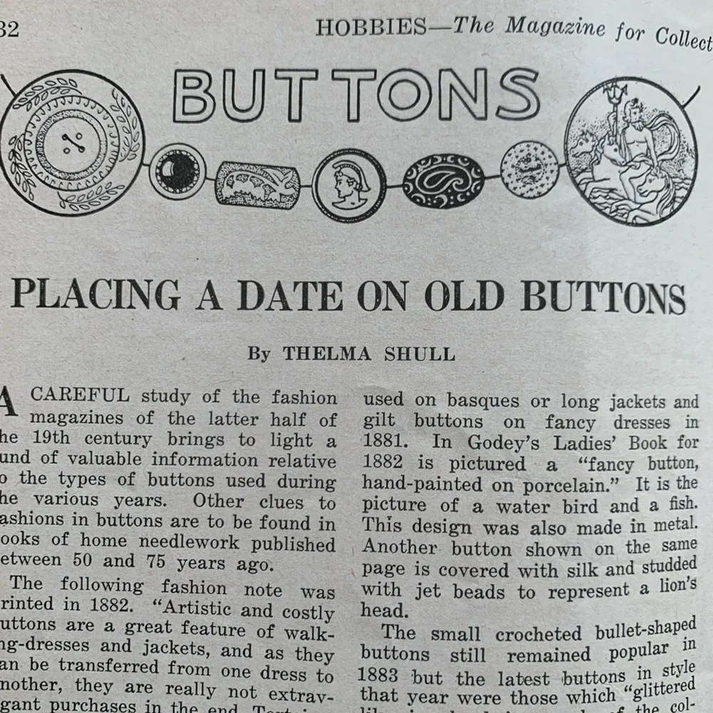 ! Vintage 2 HOBBIES magazines. Nov 1941 & Aug 1942 “The Magazine-for-Collectors” - Picture 15 of 16